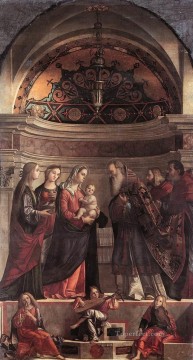  Carpaccio Oil Painting - Presentation of Jesus in the Temple religious Vittore Carpaccio religious Christian